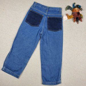 Vintage No Boundaries Denin Block Jeans kids 6/7